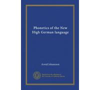 Phonetics of the New High German language