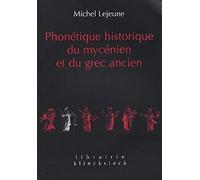 Phonétique historique du mycénien et du grec ancien