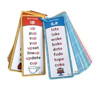 phonétiques - Mélanges digraphiques de mots visuels, maternelle préscolaire Prek | 1000 mots lisant des jeux d'orthographe, jouets éducatifs en orthophonie pour de 4 à 8 ans