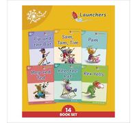 Phonic Books Dandelion Launchers Stages 1-7 Sam, Tam, Tim (Alphabet Code): Decodable Books for Beginner Readers Sounds of the Alphabet