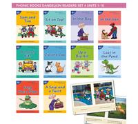 Phonic Books Dandelion Readers Set 4 Units 1-10
