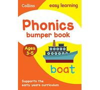 Phonics Bumper Book Ages 35 by Collins Easy Learning Paperback Book Inconnu (Auteur)