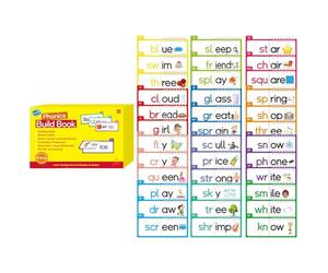 Phonics Dictionnaire - Kit d'apprentissage de l'alphabet - Kit d'exercices de lecture avec réglage progressif du volume - Cartes d'exercice vocabulaire avec compétences illustrées - Matériel