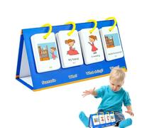 Phonics Flash Cards - Jeu d'apprentissage interactif avec 80 sons de lettres | Ensemble de pratique de lecture en anglais avec images et mots, fournitures de ducation précoce pour enfants