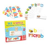 Phonics Flash Cards - Matching Double-Sided Phonics Learning Toys