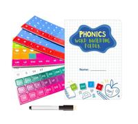 Phonics Lettres magnétiques éducatives complètes | Jeux de sensibilisation phonologique pour enfants, maternelle, maternelle, première ou deuxième ours à domicile