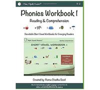 Phonics Workbook 1: I See, I Spell, I Learn® - Reading & Spelling Program (For Reading & Comprehension)