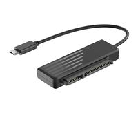 PHONILLICO Adaptateur USB-C vers SATA - HDD/SSD 2,5" - Plug&Play - pour Windows/Mac/Linux