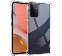 PHONILLICO Coque Antichoc pour Samsung A72 - Protection Gel TPU Transparent Silicone Souple Absorbption Choc Ultra Mince