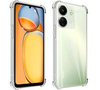 PHONILLICO Coque Antichoc pour Xiaomi Redmi 13C - Protection Gel TPU Transparent Silicone Souple Absorbption Choc Ultra Mince