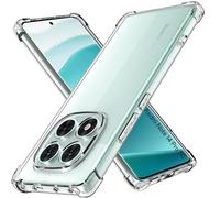 PHONILLICO Coque Antichoc pour Xiaomi Redmi Note 14 Pro 5G - Protection Gel TPU Transparent Silicone Souple Absorbption Choc Ultra Mince