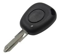 PHONILLICO Coque clé pour Renault Espace Master Megane Safrane Scenic Trafic-1 Bouton-Modèle avec Emplacement Pile-Plip Télécommande