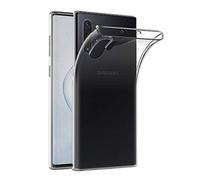 PHONILLICO® Coque Gel TPU Transparent pour Samsung Galaxy Note 10 Plus - Coque Housse Etui Protection Gel TPU Silicone Souple Ultra Mince Fine Slim Leger