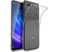 PHONILLICO Coque pour XIAOMI MI 8 Lite - Housse Etui Gel TPU Silicone Transparent Protection Souple Ultra Mince Fine Slim Leger Anti Choc Résistant