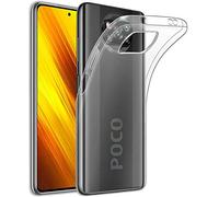 Coque pour Xiaomi POCO X3 NFC - Silicone Gel TPU Transparent Souple Ultra Mince
