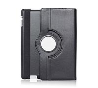 Phonillico® Coque Rotative 360° Noir pour iPad 5e génération / 6e génération/Air 2 - Coque Housse Etui Protection Rotation 360 Degres Fonction Portrait Paysage