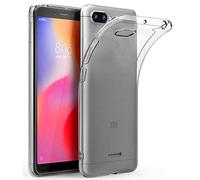 PHONILLICO Coque XIAOMI REDMI 6A - Housse Etui Gel TPU Silicone Transparent Protection Souple Ultra Mince Fine Slim Leger Anti Choc Résistant