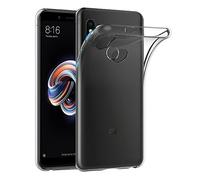 PHONILLICO Coque XIAOMI REDMI Note 5 - Housse Etui Gel TPU Silicone Transparent Protection Souple Ultra Mince Fine Slim Leger Anti Choc Résistant