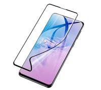 PHONILLICO® Film Protection Ecran en Plastique avec Bord Noir 100% Incurve Integral pour Samsung Galaxy S10 PLUS - Ultra Resistant Ecran Protecteur