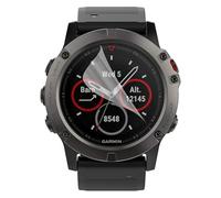 PHONILLICO Film Protection Ecran en Plastique pour montre Garmin Fenix 5x [PACK 6] Ultra Resistant Ecran Protecteur