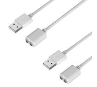 PHONILLICO Lot 2 Câbles USB de charge magnétique pour montre connectée/jouet et brosse à dents électrique - 1 mètre - 5mm