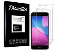 PHONILLICO [Pack de 3] Verre Trempe pour HUAWEI Y6 PRO 2017 - Film Protection Ecran Verre Trempe Ultra Resistant [Lot de 3] Vitre Protecteur Anti Rayure Sans Bulle d’Air Dureté 9H Ultra Mince