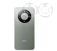 PHONILLICO Protection Caméra pour Honor Magic 8 Lite 5G [Lot de 2] Verre Trempé Transparent Lentille Appareil Photo Arrière Film Protection Anti Rayure