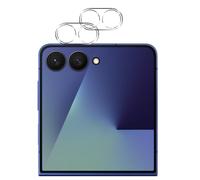 PHONILLICO Protection Caméra pour Samsung Galaxy Z Flip 7 [Lot de 2] Verre Trempé Transparent Lentille Appareil Photo Arrière Film Protection Anti Rayure