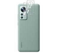 PHONILLICO Protection Caméra pour Xiaomi 12 Pro [Lot de 2] Verre Trempé Transparent Lentille Appareil Photo Arrière Film Protection Anti Rayure