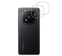 PHONILLICO Protection Caméra pour Xiaomi Redmi Note 14 Pro Plus 5G [Lot de 2] Verre Trempé Transparent Lentille Appareil Photo Arrière Film Protection Anti Rayure