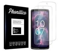 PHONILLICO Verre Trempé pour Crosscall Stellar X5 [Pack de 2] Film Protection Ecran Resistant Vitre Protecteur Anti Rayure