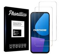 PHONILLICO Verre Trempé pour Fairphone 5 [Pack de 2] Film Protection Ecran Resistant Vitre Protecteur Anti Rayure