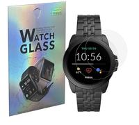 PHONILLICO Verre Trempé pour Fossil Gen 5E 42mm 44mm [Lot de 2] Film Protection Ecran Montre Anti Rayure