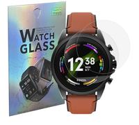 PHONILLICO Verre Trempé pour Fossil Gen 6 (2021) 42mm 44mm [Lot de 2] Film Protection Ecran Montre Anti Rayure