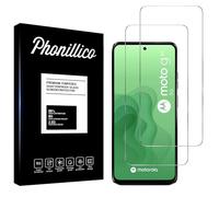 PHONILLICO Verre Trempé pour Motorola G34 5G [Pack de 2] Film Protection Ecran Resistant Vitre Protecteur Anti Rayure