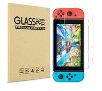 PHONILLICO Verre Trempe pour Nintendo Switch [Pack de 2] Film Protection Resistant Vitre Protecteur Anti Rayure