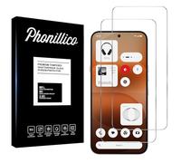 PHONILLICO Verre Trempé pour Nothing Phone 4A Pro [Pack de 2] Film Protection Ecran Resistant Vitre Protecteur Anti Rayure