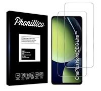 PHONILLICO Verre Trempé pour OnePlus Nord CE 3 Lite 5G [Pack de 2] Film Protection Ecran Resistant Vitre Protecteur Anti Rayure