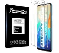 PHONILLICO Verre Trempé pour Vivo Y55 5G [Pack de 2] Film Protection Ecran Resistant Vitre Protecteur Anti Rayure