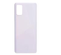phonmatic Vitre Arriere Cache Batterie Back Door Rear Cover housing de Remplacement pour Samsung Galaxy A41 avec Logo Neuf (Blanc)