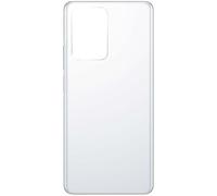 Phonmatic Vitre Arriere Cache Batterie Coque Couvercle Origine pour Xiaomi Mi 11T & Mi 11T Pro Back Cover Door Rear housing Remplacement kit Adaptable avec adhesif et Inscription Inclus (Blanc)