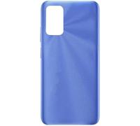 Phonmatic Vitre Arriere Cache Batterie Coque Couvercle pour Xiaomi Redmi 9T Origine Back Door housing Chassis Remplacement kit Adaptable avec Touche Volume et Inscription Incluse (Bleu)