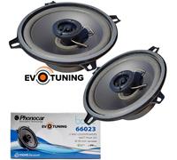 Phonocar 66023 Enceintes Coaxiales 2 Voies 13cm 130mm 120W 2 Pièces Noir