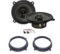 PHONOCAR 66023 Set 2 Haut Parleur Pour Audi A4 >03 Avec Brkt / Conn Enceinte