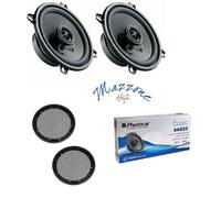 PHONOCAR 66023 Set 2 Haut-Parleurs Avec Grilles car Truck Camping 13cm