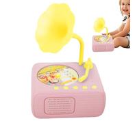Phonographe pour Enfant avec 96 Cartes, Joueur de Musique d'histoire pour Les Enfant, Jouets éducatifs préscolaires interactifs Vintage, pour 3 à 6 Ans