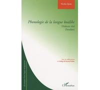 Phonologie De La Langue Koalibe - Dialecte Réré (Soudan)
