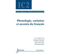 Phonologie variation et accents du franþais traite cognition - Marie-Jo Durand - Hermes Science Publications - broché - Livre