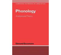 Phonology: Analysis and Theory