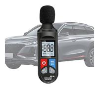 Phonomètre détecteur de décibels | Détecteur de test de mesure de 30 à 130 dB pour son, mesureur de décibels portable | pour bureau, école, voiture, route, usine